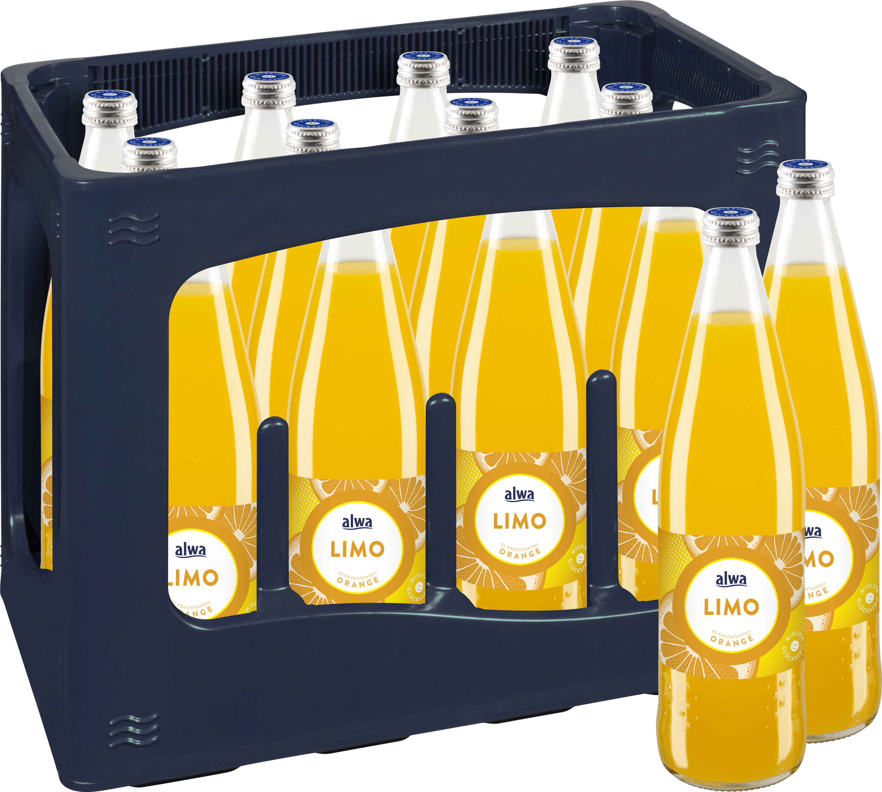 Alwa Orangen-Limonade 12x0,75 l