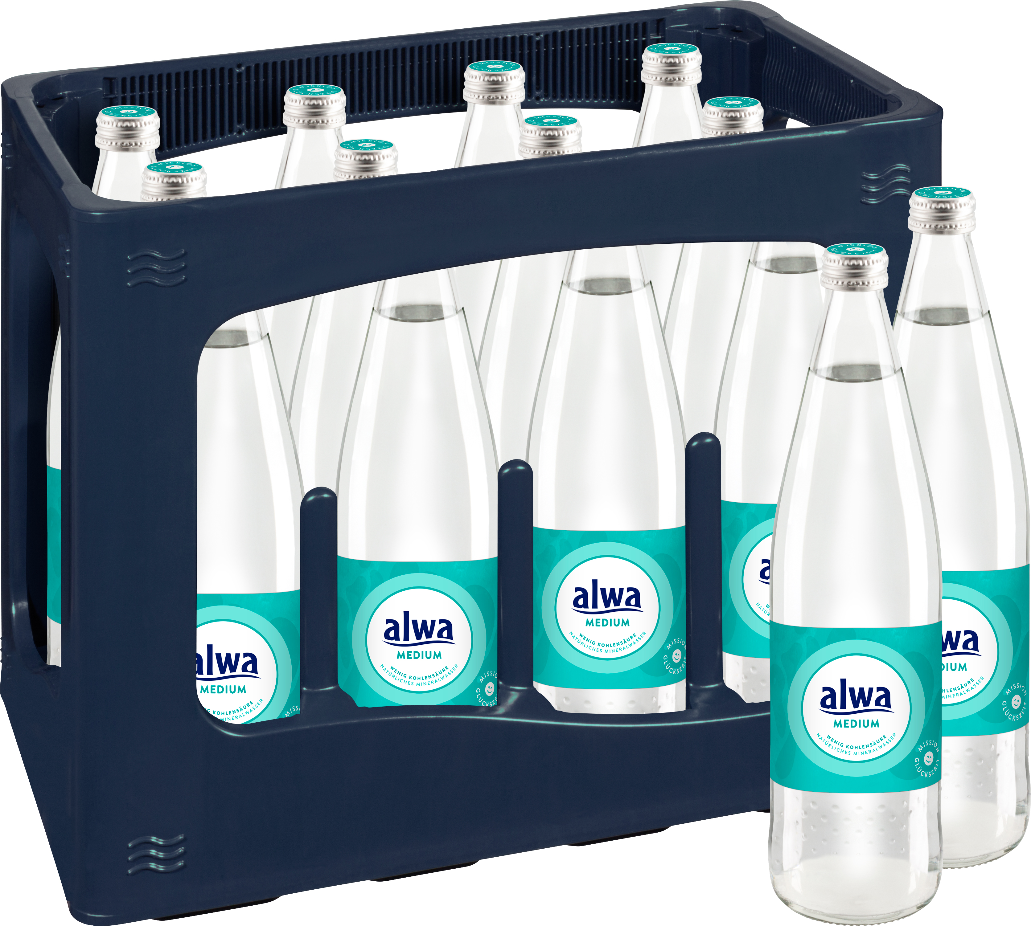 Alwa Medium 12x0,7 l Glas