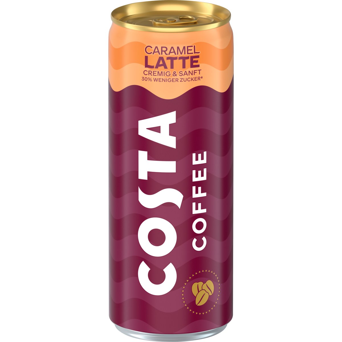 Costa Coffee Caramel Latte Eiskaffee 250 ml Dose